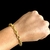 Pulseira Cadeado 10mm Fecho Duplo Banhado a Ouro 18K na internet