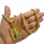 Corrente 7mm Peruano Fecho Canhão + Pingente Santa Nossa Senhora Brilhantes Banhado a Ouro 18K - CodP007