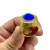 Anel Imperador Cravejado Pedra Azul Banhado A Ouro 18k Lançamento - Destake Jóias