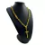 Imagem do Corrente 8mm Cadeado Fecho Premium + Pingente Cruz Fio Banhado a Ouro 18K