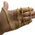 Corrente 4mm Cadeado Fecho Canhão Banhado a Ouro 18K - comprar online