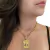 Cordão Feminino 8mm Elo Português Fecho Canhão + Pingente Nossa Senhora Cravejado Quem me Guarda não Dorme Banhado a Ouro 18k Lançamento - comprar online