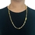 Corrente 6mm Tijolinho Cartier Banhado a Ouro 18K na internet