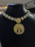 Corrente 12mm Brilhantes Fecho Premium + Pingente Medalha Nossa Senhora Cravejada Banhado a Ouro 18K Lançamento - loja online
