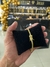 Pulseira Cadeado Duplo 5mm Fecho Marcação 750 Banhado a Ouro 18K Lançamento - comprar online