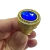 Anel Imperador Cravejado Pedra Azul Banhado A Ouro 18k Lançamento - loja online