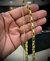 Corrente 6mm Tijolinho Cartier + Corrente 2mm Tijolinho Cartier Banhado a Ouro 18K - Leve0102 - comprar online