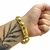 Pulseira 13mm Friso X Banhado a Ouro 18K Lançamento - comprar online
