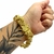 Imagem do Pulseira 16mm Friso S Cravejada Fecho Marcação 750 Banhado a Ouro 18K Lançamento