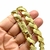 Corrente Friso S 13mm Dupla Face Fecho Premium Banhado A Ouro 18K - loja online