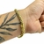 Pulseira Baiano 6mm Fecho Canhão Banhado a Ouro 18K Lançamento - Destake Jóias