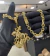Corrente 8mm Cadeado Fecho Premium + Pingente São Jorge Banhado a Ouro 18K - Destake Jóias