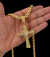 Corrente 8mm Baiano Fecho Canhão + Pingente Cruz Toda Cravejada Banhado a Ouro 18K - Lançamento - - comprar online
