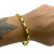 Pulseira Tijolinho 6mm Fecho Canhão Banhado a Ouro 18K Lançamento CodP001 na internet