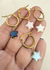Argollas Estrellas multicolor
