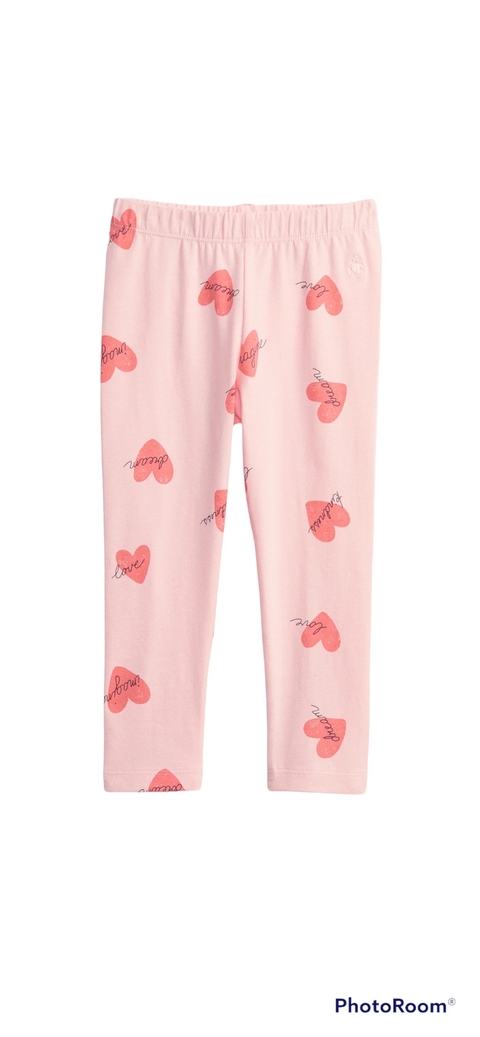 Legging coração cupido GAP