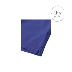 Camiseta Infantil Gola Polo Azul Royal - Tommy Hilfiger na internet