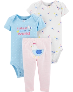 Trio Body´s Galinha - Carter´s