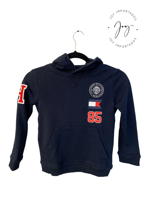 Moletom Azul Marinho com Capuz - Tommy Hilfiger
