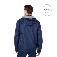 Jaqueta Solid Windbreaaker Sustentável Azul Marinho - U.S POLO Assn - comprar online