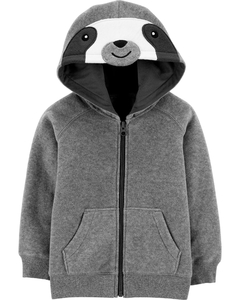 Jaqueta de Fleece Cinza - Carter´s