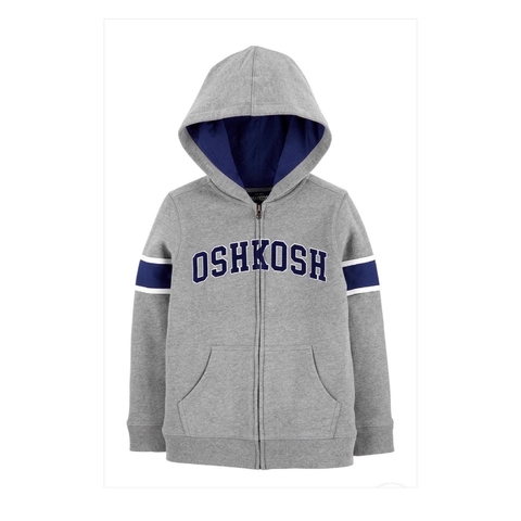 Moletom Oshkosh cinza e azul