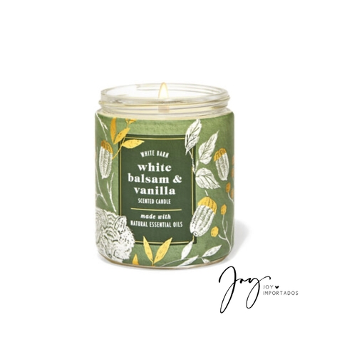 Vela White Balsam & Vanilla - Bath & Body Works 198 g