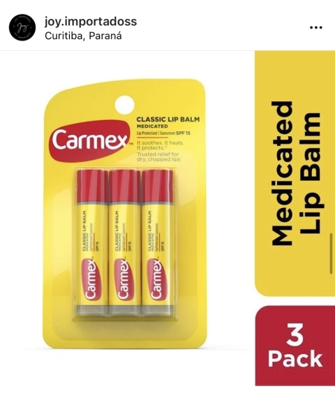 Kit Carmex bastão