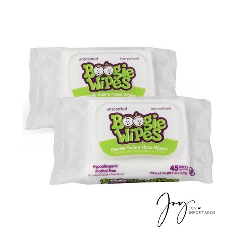 Lencinho Boogie Wipes pacote c/ 45 unid.