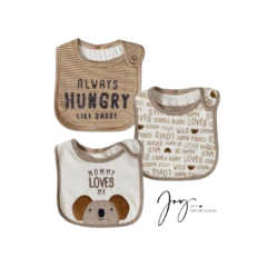 Kit 3 Babadores Coala - Carter´s