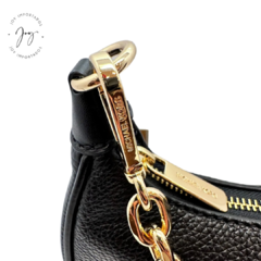 Bolsa Cora Mini Shoulder Crossboddy Preta com 2 Alças - Michael Kors - Joy Importados