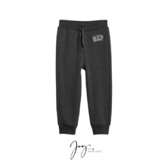 Calça de Moletom Cinza Escuro Mescla - GAP