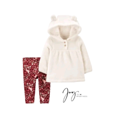 Conjunto 2 Peças Casaco em Sherpa - Carter´s