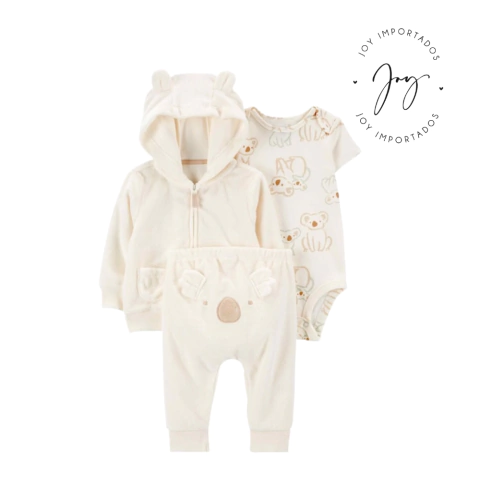 Conjunto Atoalhado Coala Três Peças - Carter's - comprar online