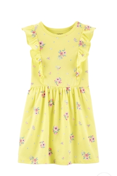 Vestido Florido Amarelo - Carter´s