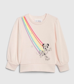 Moletom Minie rosa bebê GAP