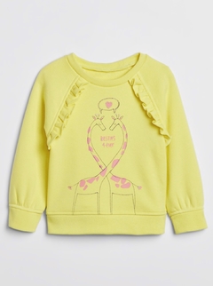 Moletom amarelo GAP girafa