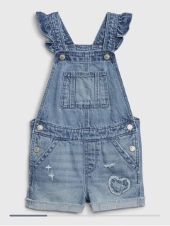 Jardineira jeans GAP