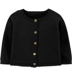 Cardigã Preto Bebê - Carter's