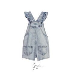 Jardineira Jeans Claro - GAP - comprar online