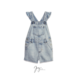 Jardineira Jeans Claro - GAP