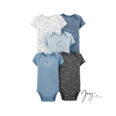 Kit de body 5 peças Coala Hello There - Carter’s