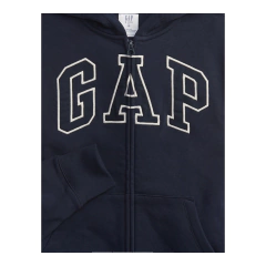 Moletom Azul Marinho Zíper - GAP - Joy Importados