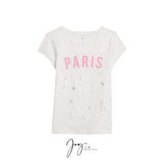 T-shirt Branca Paris - GAP
