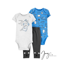 Trio Coala Azul - Carter´s