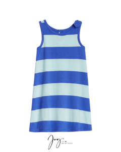 Vestido Azul Listrado - GAP