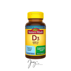 Vitamina D3 1000 IU 100 Softgels - Nature Made