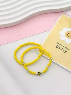 PULSERAS DÚO SMILE MOSTACILLA - comprar online