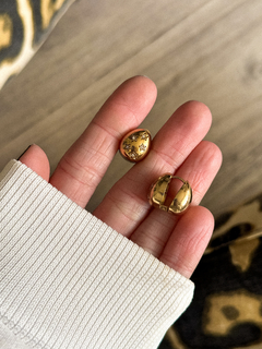 A589 - ARGOLLAS DORADAS MICROPAVE ESTRELLAS