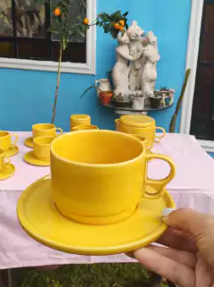 Juego de Te completo para 6 Personas estilo Art Deco en ceramica en internet
